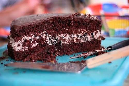 Chocolate birthdaycake forhisbirthday