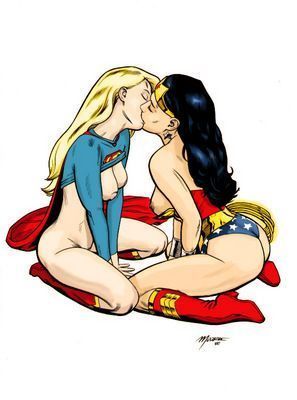 Supergirl in lesbian erotica