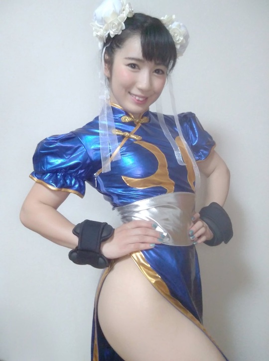 Japanese cosplayer femdom