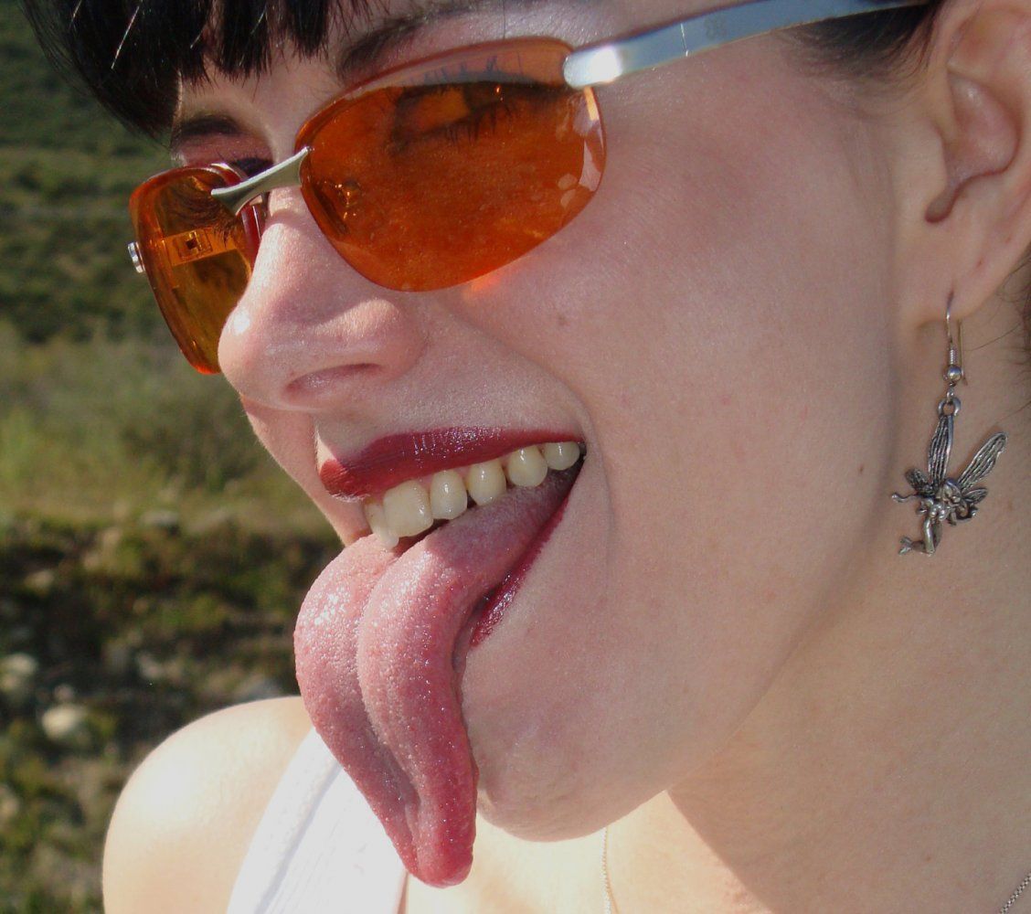 best of Milf long tongue