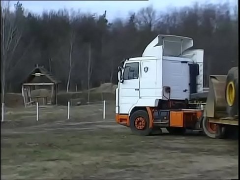 Showing hairy pussy haulage truck