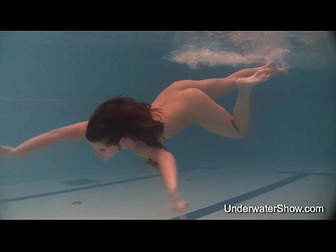 Elena shows what under water