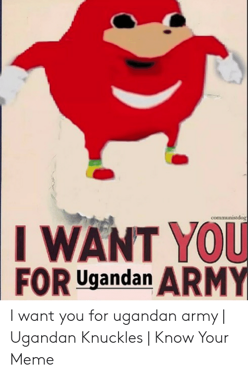 Copycat reccomend sexy ugandan knuckles dominated with