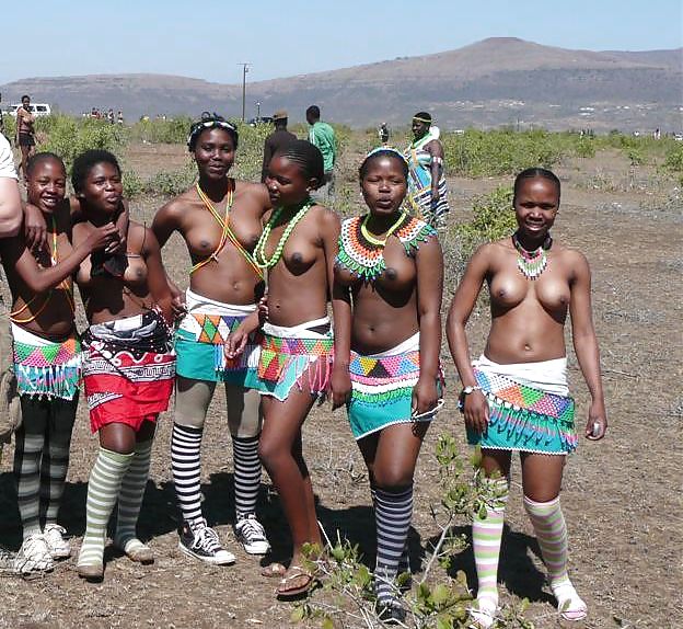 Naked african tribe