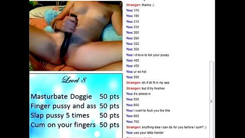 best of Tease omegle masturbating teen while