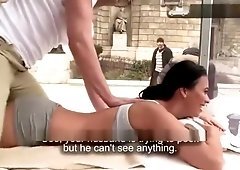 Lesbian trick massage