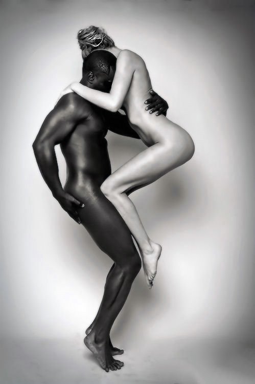 Sexy naked black couples