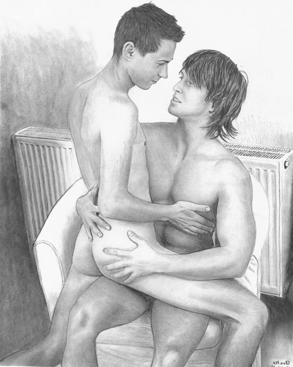 Erotic gay drawings