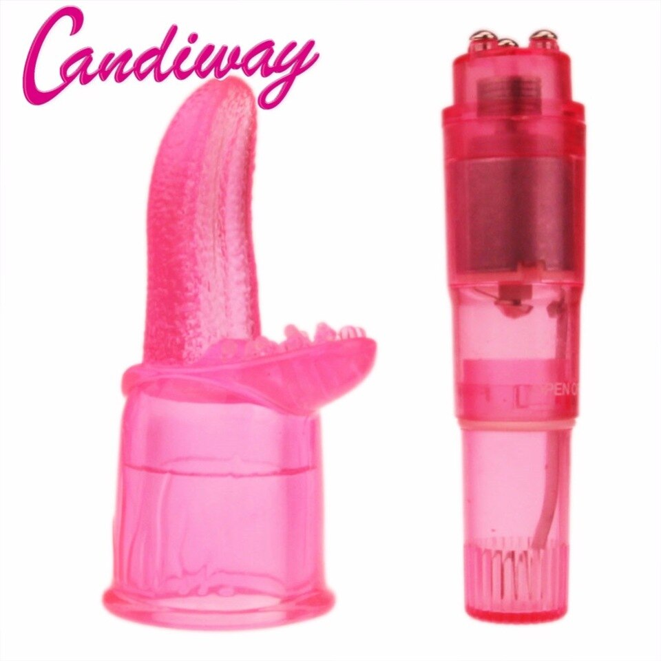 Lipstick vibrator orgasm