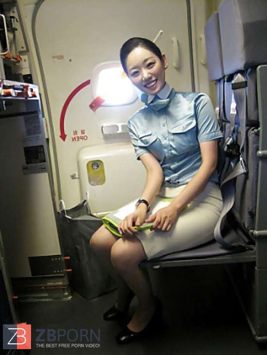 Asian airline stewardess