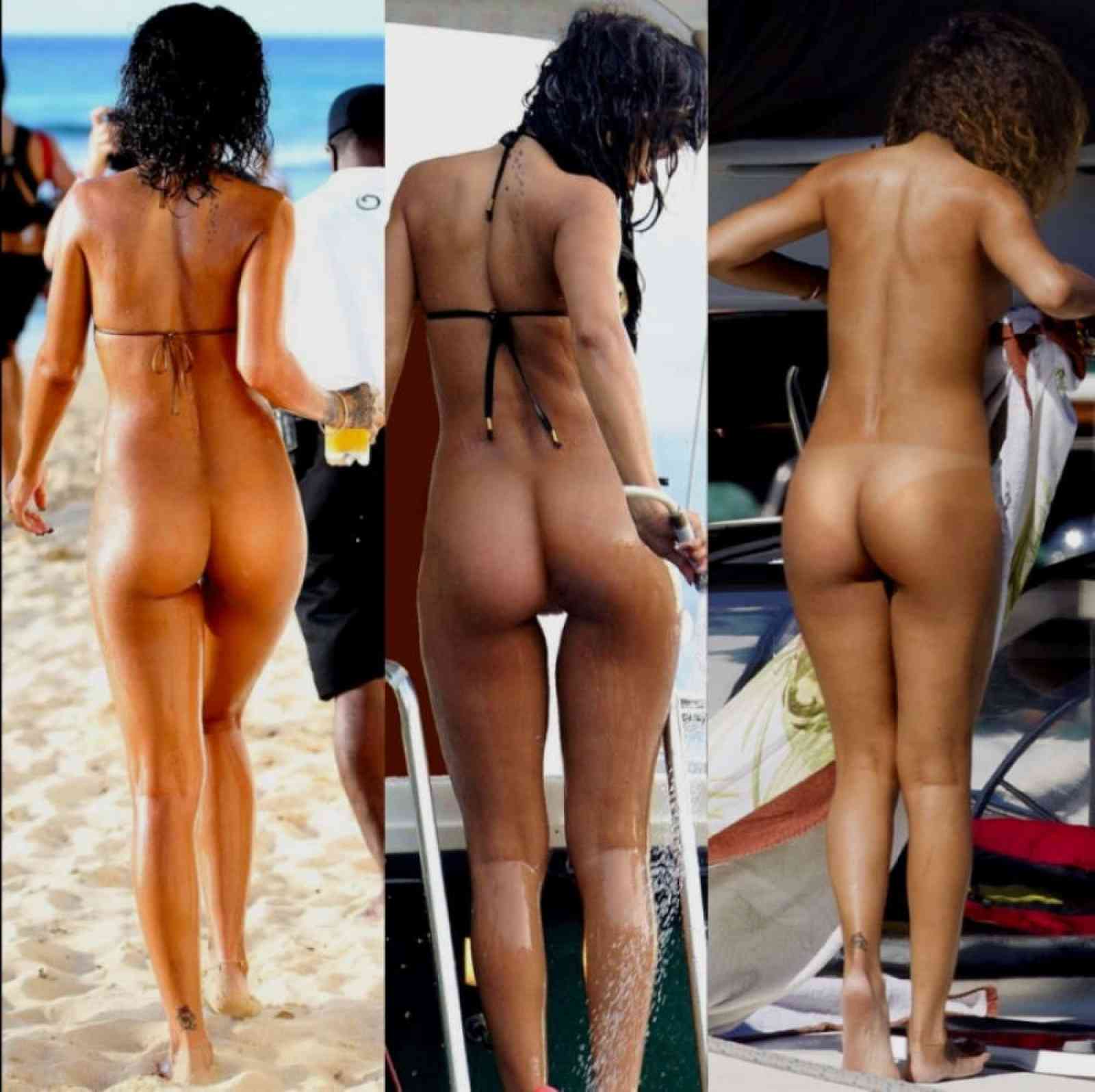 Rihanna s butt nude