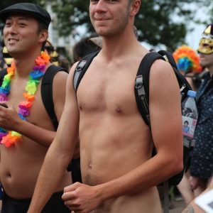 Male nudity pride