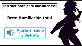Audio- joi asuna espaola instrucciones masturbacin