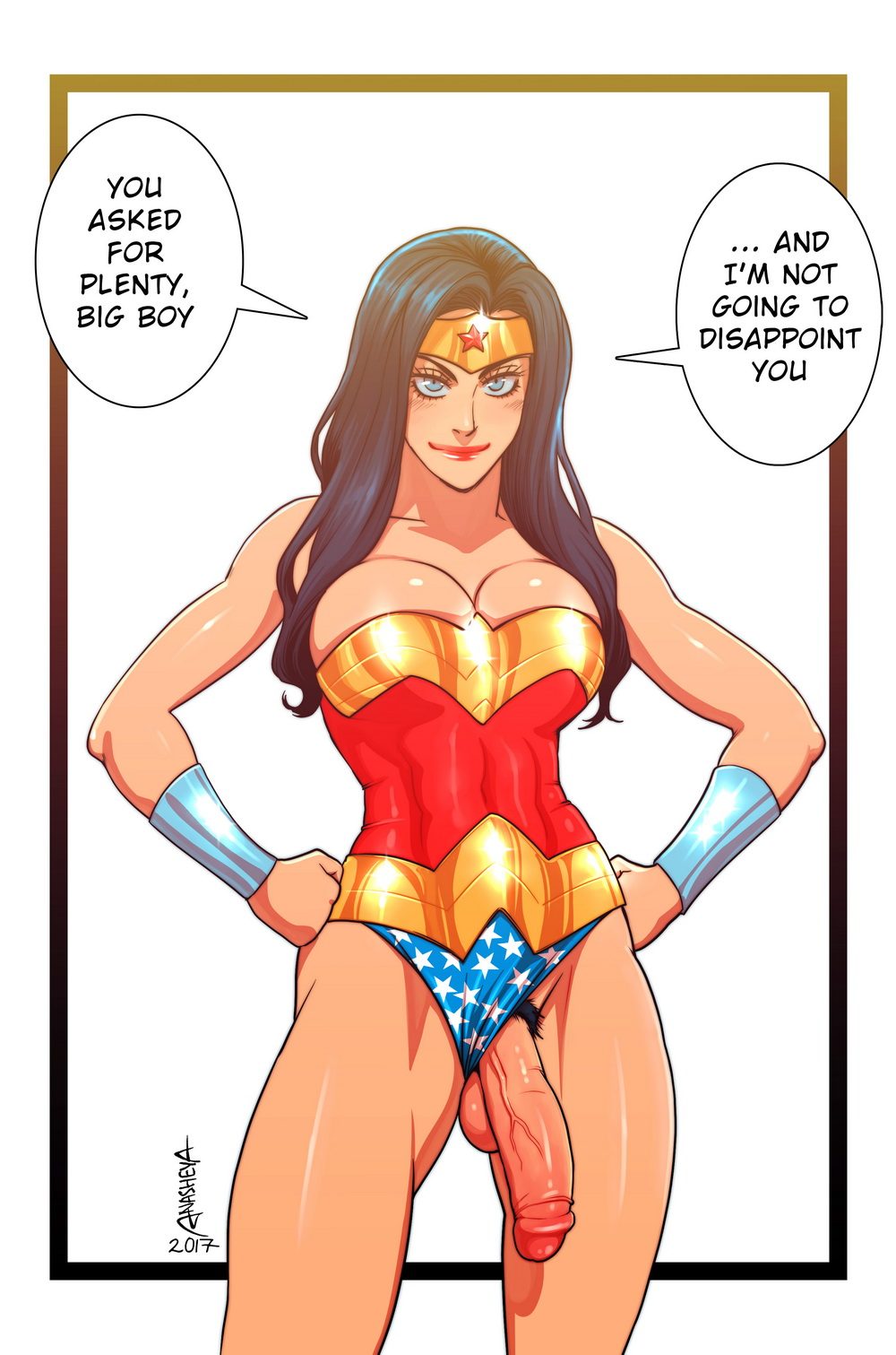 Wonder woman futa