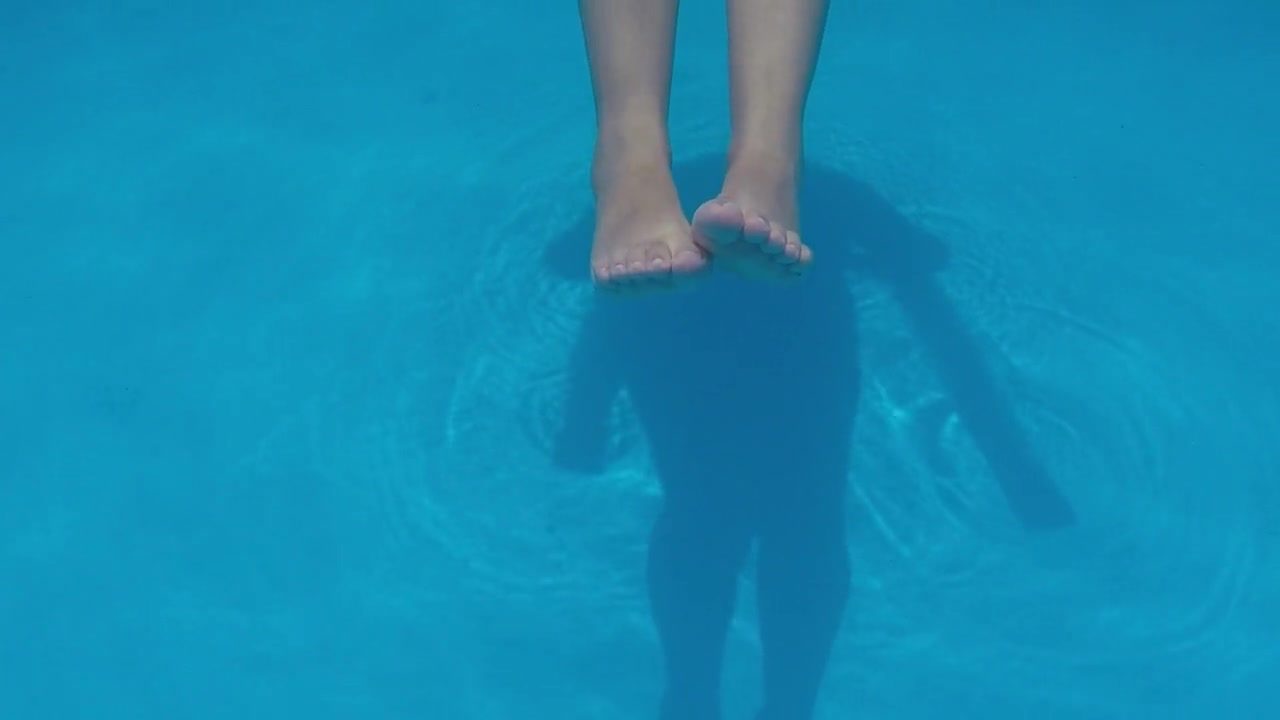 Feet water