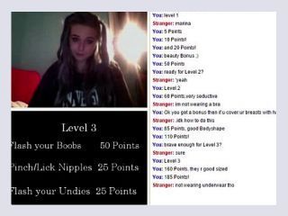 Strips omegle game