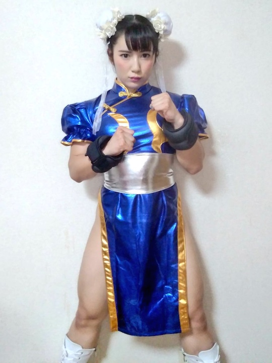 Sneak reccomend japanese cosplayer femdom
