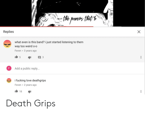 Kevlar recommend best of loves death grips think