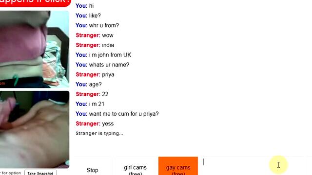 best of Omegle indian tits