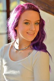 Blitzkrieg reccomend cute dutch purple haired teen