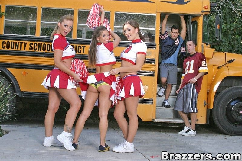 Cherry P. reccomend bus cheerleaders