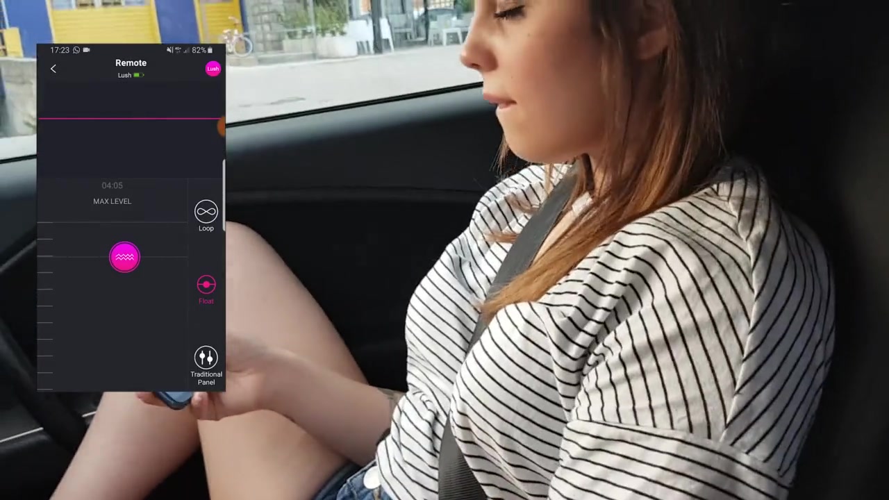 FLAK recommendet i let my girlfriend use a vibrator in the mall and she cums in the car ep2.