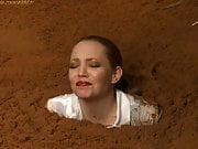 Krystal sinks quicksand