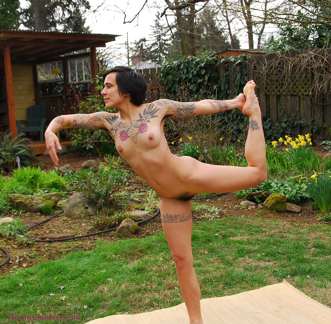 best of Hairy naked yoga