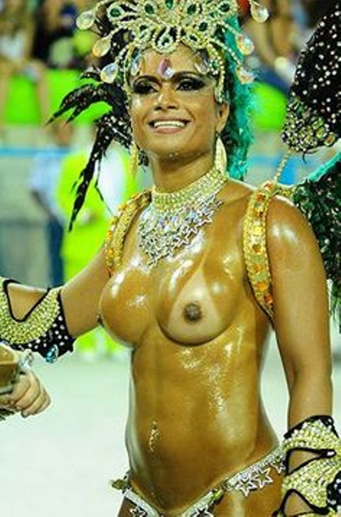 Nude at carnival