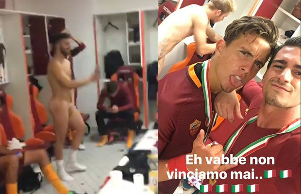 best of Players caught naked soccer